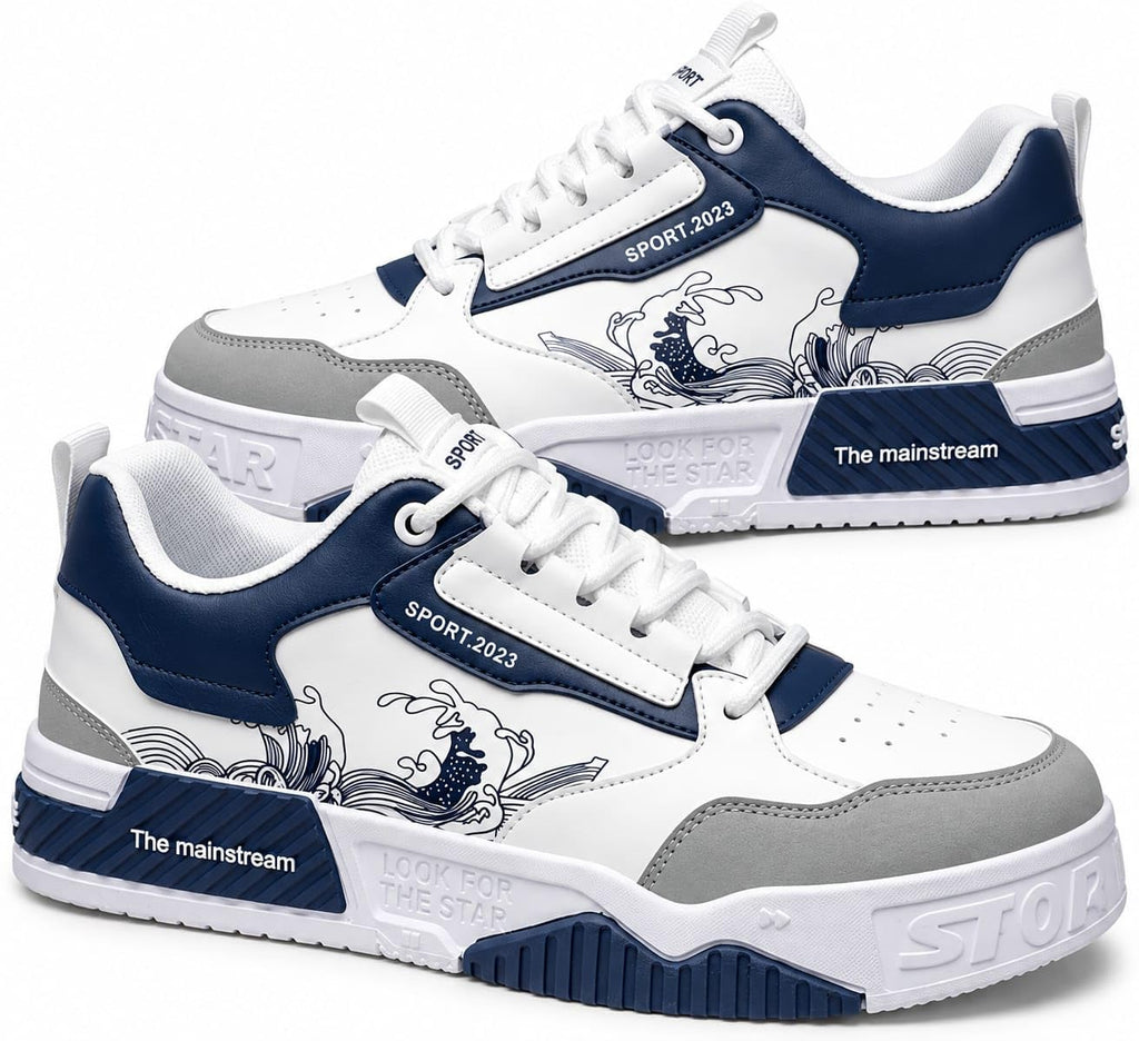 AD001 Blanco/Azul