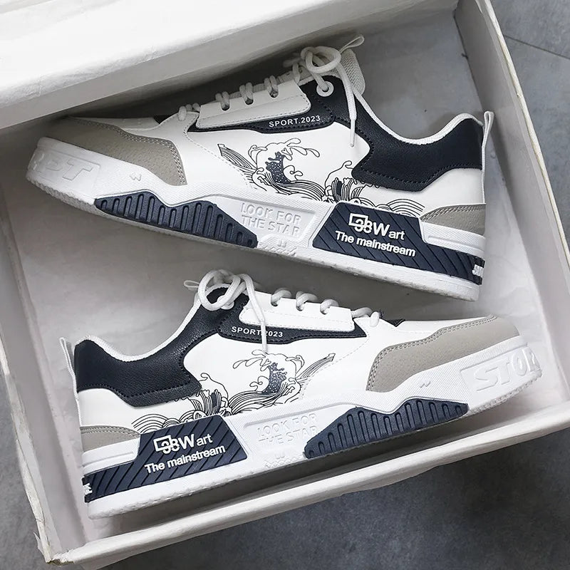 AD001 Blanco/Azul