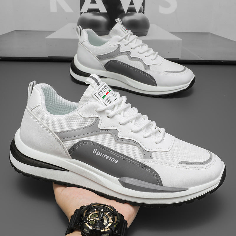 Zapatillas Deportivas Hombre Modelo C855 Blanco-Gris
