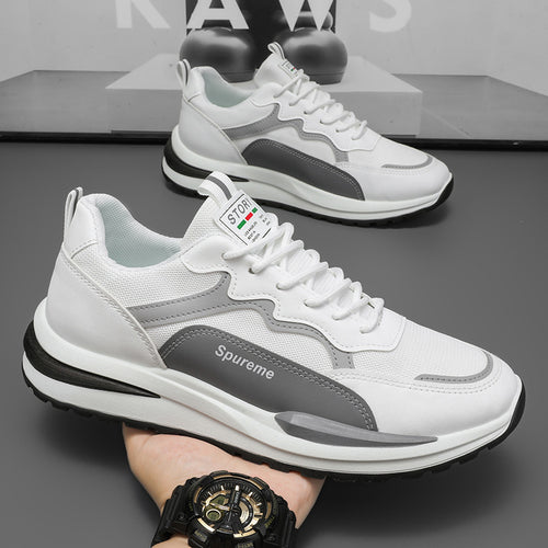 Zapatillas Deportivas Hombre Modelo C855 Blanco-Gris