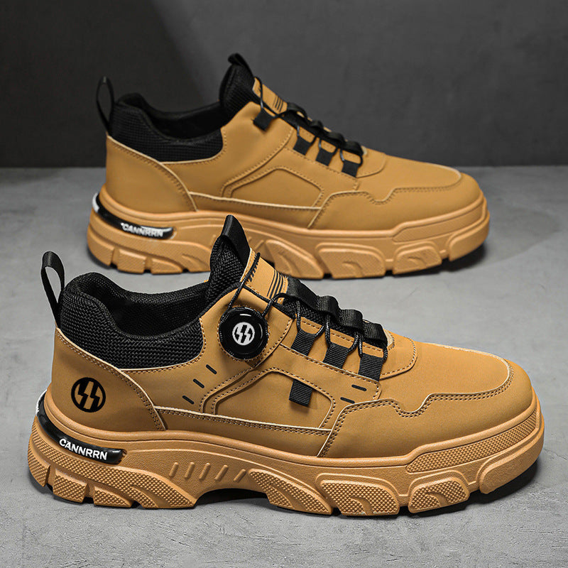 Zapatillas Outdoor Hombre Modelo H081 Camel