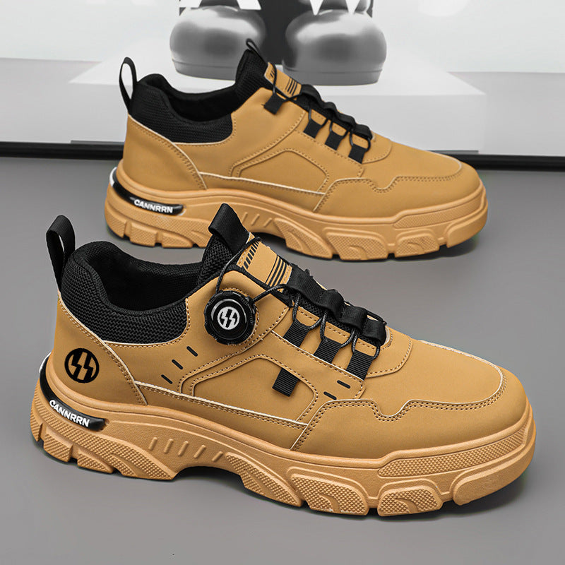 Zapatillas Outdoor Hombre Modelo H081 Camel