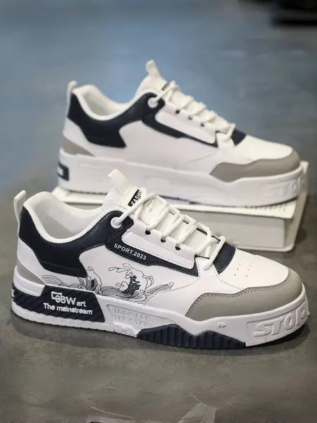 AD001 Blanco/Azul